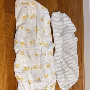 Aden and Anais Set of Two Muslin Changing Pad Covers
